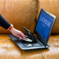 Premium 15.4 Inch Swivel Portable DVD Player with Rechargeable Screen