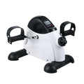 Portable Pedal Exerciser w/ LCD Monitor Tracking (Black & White) - SuperSaverAU - view 1