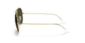 Ray-Ban Aviator Classic Sunglasses - Gold Frame, Green Lenses - SuperSaverAU - view 3