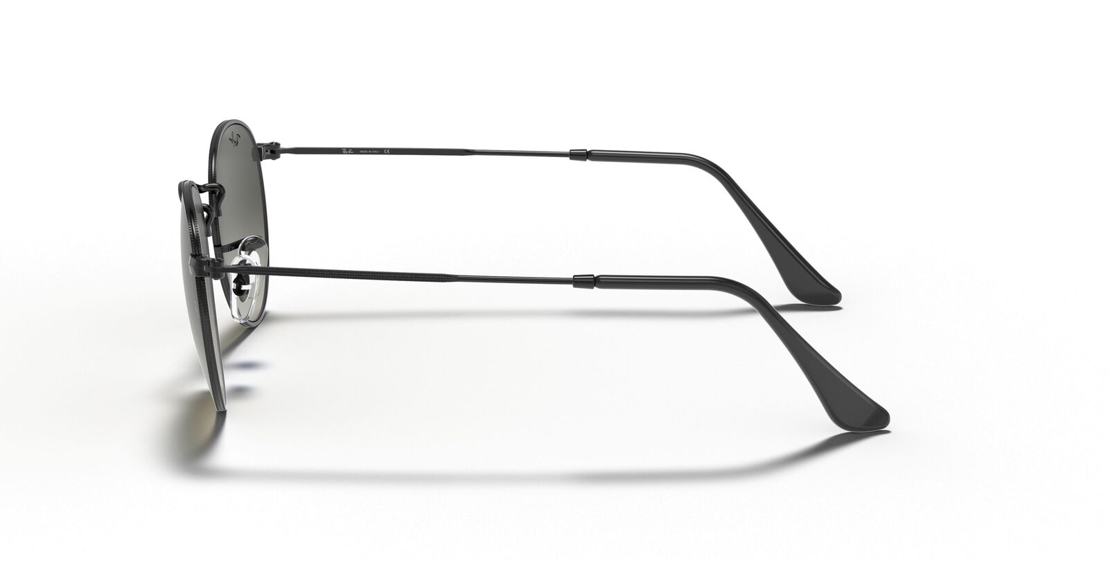 Ray-Ban Round Flat Grey Gradient Sunglasses - Classic Style - SuperSaverAU - view 4