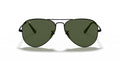 Ray-Ban Aviator Metal II Sunglasses - Black & Green - SuperSaverAU - view 1