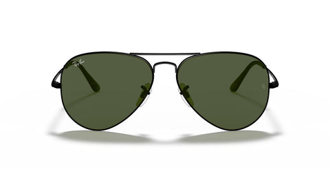 Ray-Ban Aviator Metal II Sunglasses - Black & Green - SuperSaverAU - view 1