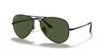 Ray-Ban Aviator Metal II Sunglasses - Black & Green - SuperSaverAU - view 2