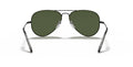 Ray-Ban Aviator Metal II Sunglasses - Black & Green - SuperSaverAU - view 4
