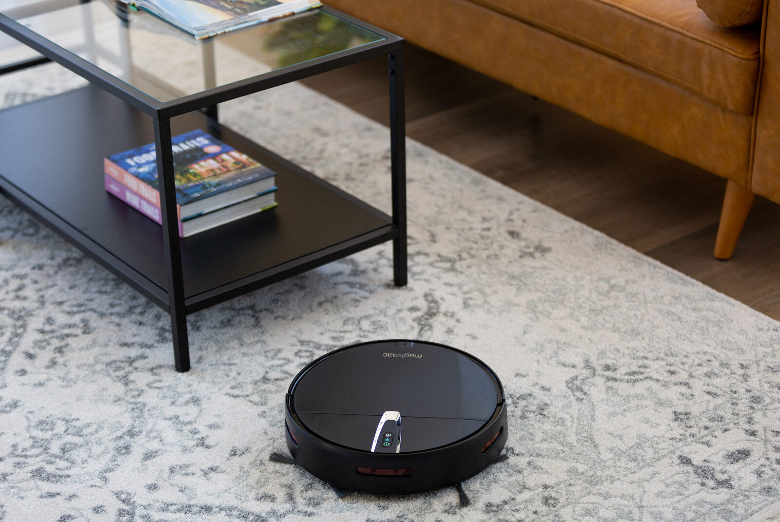 Smart Robot Vacuum Cleaner w/ 3-in-1 HEPA & Mopping Pad (Black) - SuperSaverAU - view 5