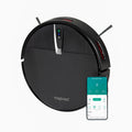 Smart Robot Vacuum Cleaner w/ 3-in-1 HEPA & Mopping Pad (Black) - SuperSaverAU - view 6