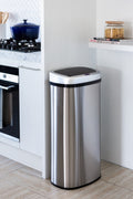 Premium 70L Stainless Steel Motion Sensor Rubbish Bin
