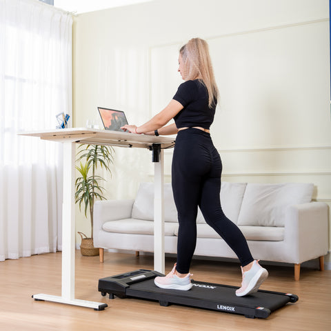 1.5 HP 52cm Electric Walking Pad Treadmill with Remote Control and Display Screen - SuperSaverAU - view 2