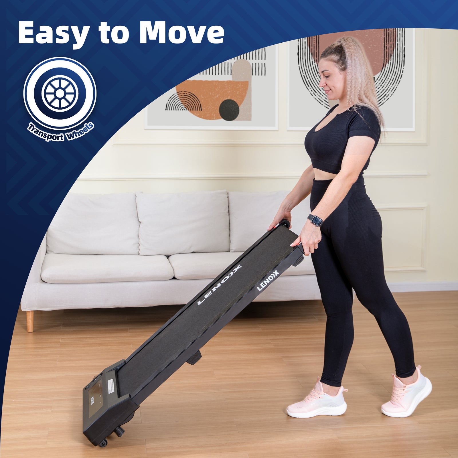 1.5 HP 52cm Electric Walking Pad Treadmill with Remote Control and Display Screen - SuperSaverAU - view 11