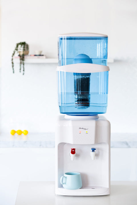 Healthy Choice Benchtop Dual-Taps Water Dispenser - Hot & Cold Water - SuperSaverAU - view 2