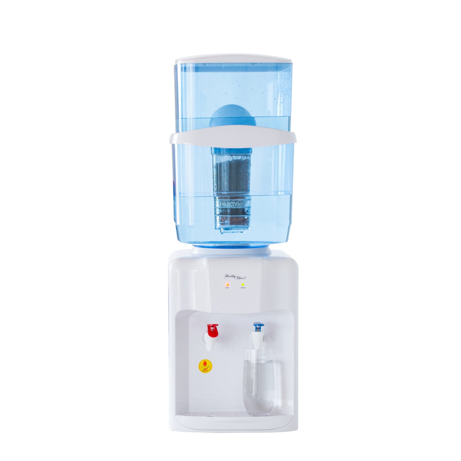 Healthy Choice Benchtop Dual-Taps Water Dispenser - Hot & Cold Water - SuperSaverAU - view 4