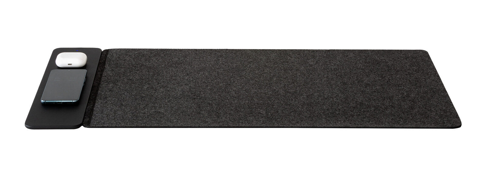 Reversible Wireless Fast Charging Desktop Mat for Smartphones and Earbuds - SuperSaverAU - view 1