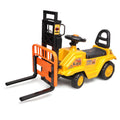 Kids Manual Forklift Ride-On with Working Mast Lift and Pallet - SuperSaverAU - view 4