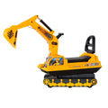 Ride-on Children's Excavator w/ Sturdy Track and Dual Operation Levers to Scoop - SuperSaverAU - view 4
