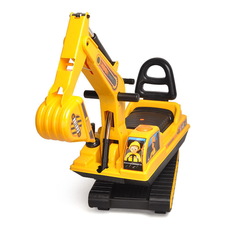 Ride-on Children's Excavator w/ Sturdy Track and Dual Operation Levers to Scoop - SuperSaverAU - view 7