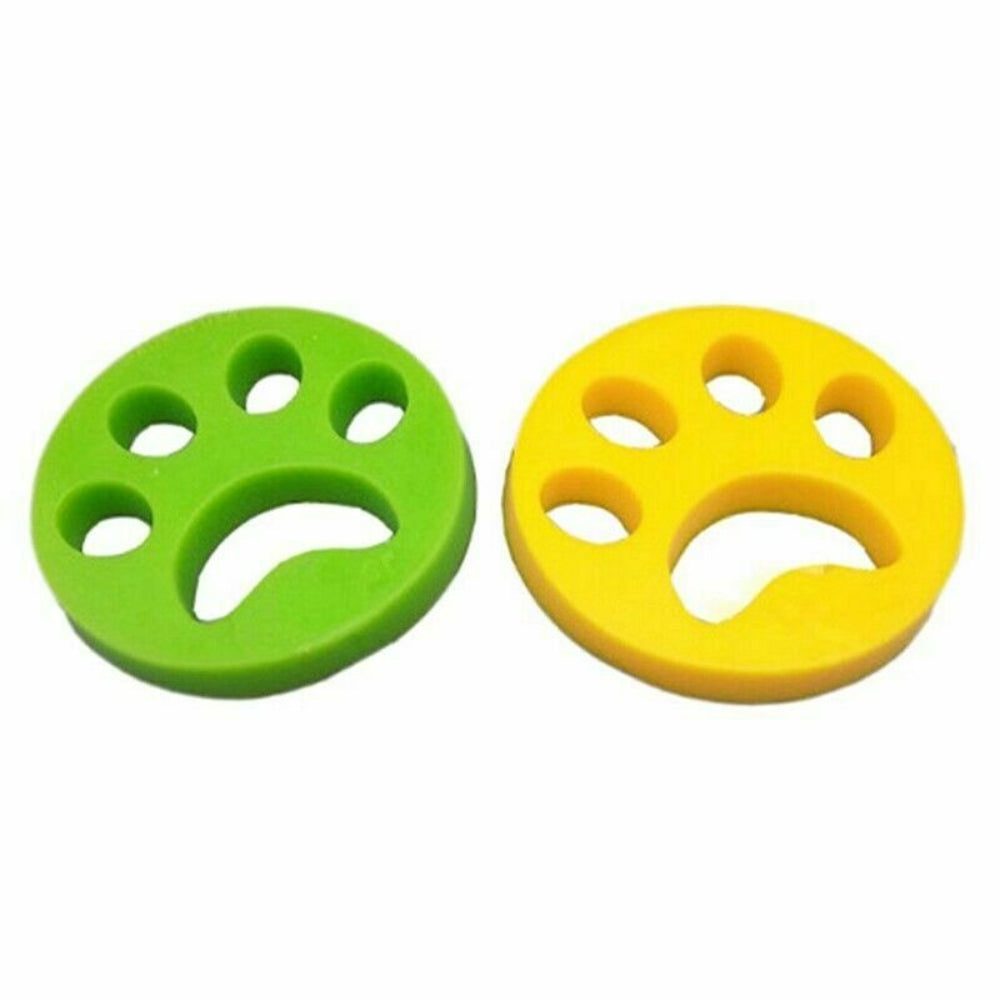 2Pcs Pet Hair Remover, 8.5cm Silicone Floating Fur Catcher for Laundry - SuperSaverAU - view 1