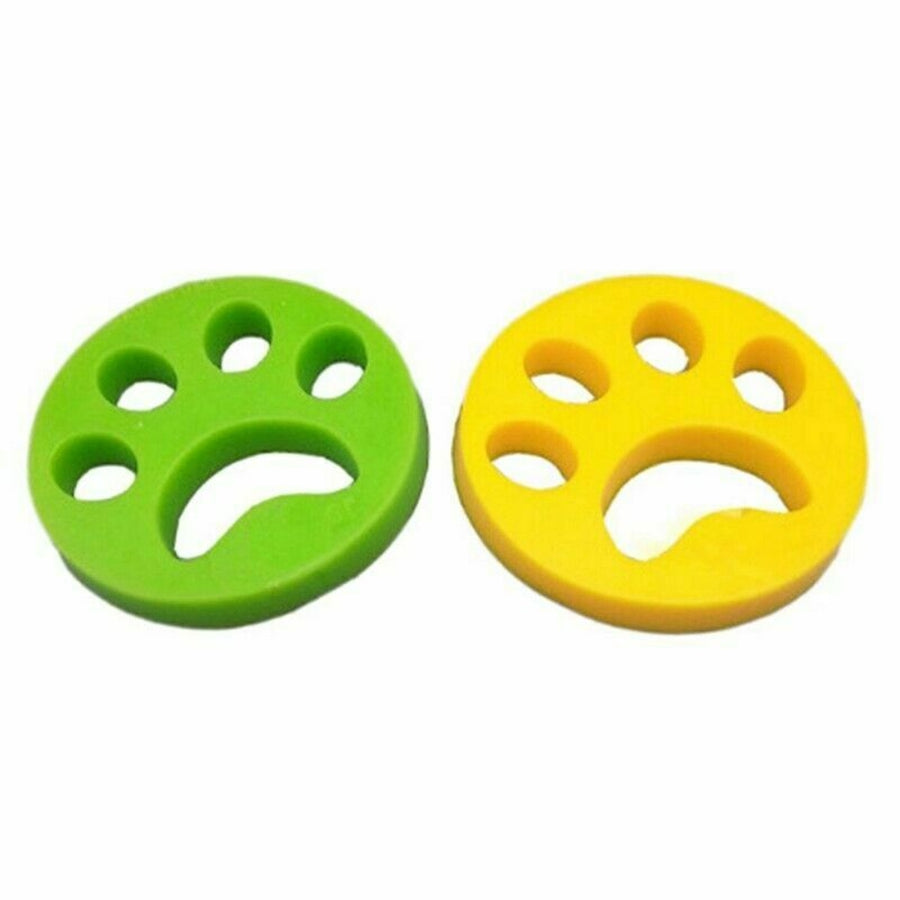 2Pcs Pet Hair Remover, 8.5cm Silicone Floating Fur Catcher for Laundry - SuperSaverAU - view 1