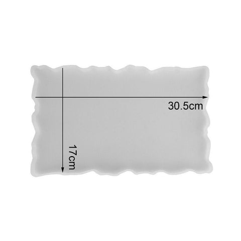 Large Silicone Tray Mould 30.5x17cm for DIY Resin Crafts & Coasters - SuperSaverAU - view 2