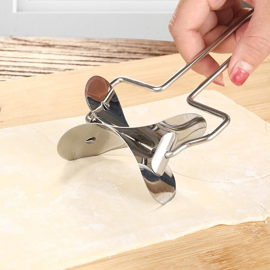 Stainless Steel Dumpling Maker Set - 5-Piece Dough Press Mould Tool - SuperSaverAU - view 1