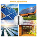 Solar PV Connectors 30A IP67 Waterproof 10 Pairs Male & Female Crimping - SuperSaverAU - view 4