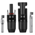 Solar PV Connectors 30A IP67 Waterproof 10 Pairs Male & Female Crimping - SuperSaverAU - view 6