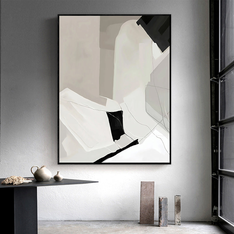 Modern Abstract Wall Art 60cmx90cm Canvas Framed, Stretched, Ready to Hang