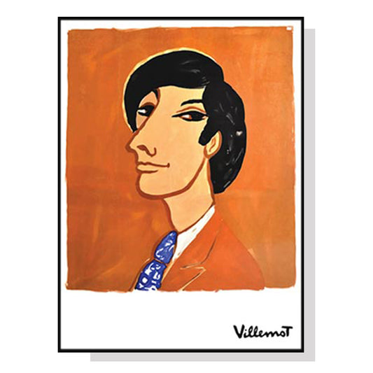 Villemot Canvas Wall Art 90cmx135cm Black Frame, Premium Stretched Print, Made in Australia