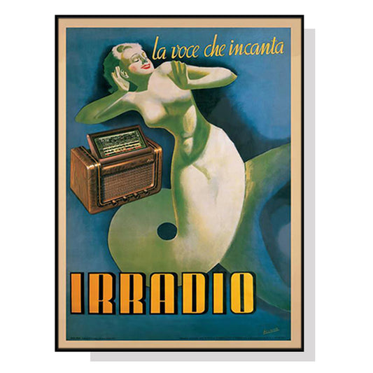 Irradio Canvas Wall Art 90cmx135cm Black Frame, Premium Print, Hand Framed in Melbourne