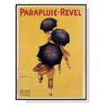 Premium Parapluie Revel Framed Canvas Wall Art - Black Frame, 70 x 100cm