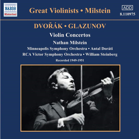 Dvorak / Glazounov Violin - Milstein/Dorati/Steinberg Album