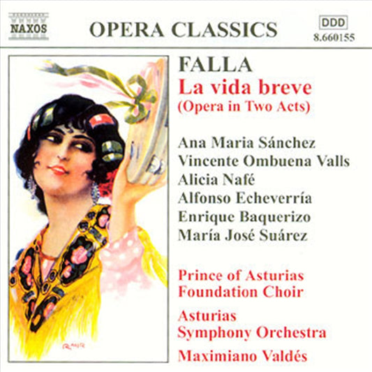 CD Album: La Vida Breve by Manuel de Falla - Classical Music Recording