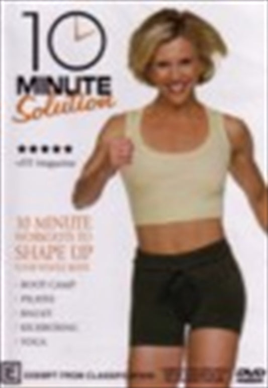 10 Minute Solution DVD - 5 Workouts, Each 10 Minutes for Great Shape