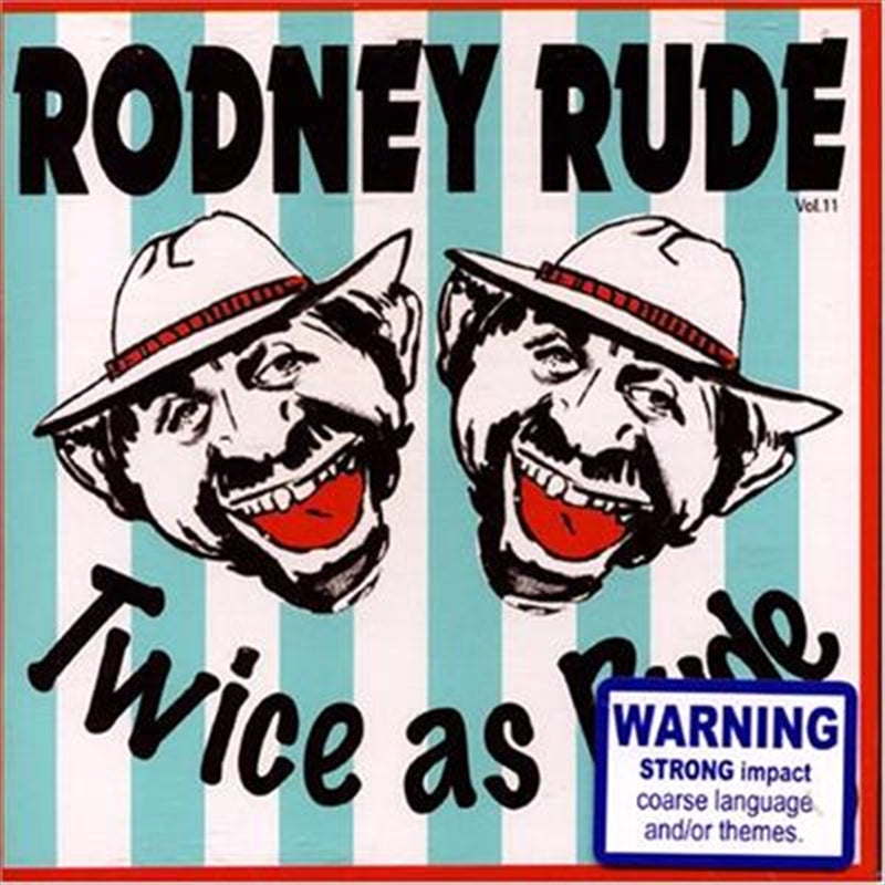 Rodney Rude - Twice As Rude CD Album - Music & Comedy