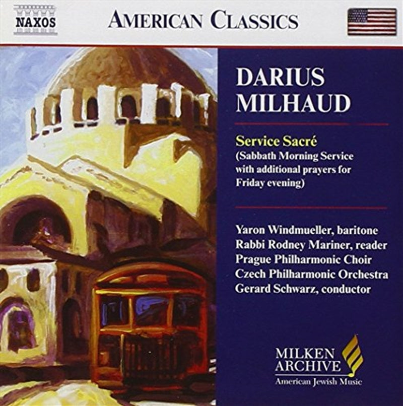 MILHAUD Service Sacre CD Album - Great Album from MILHAUD