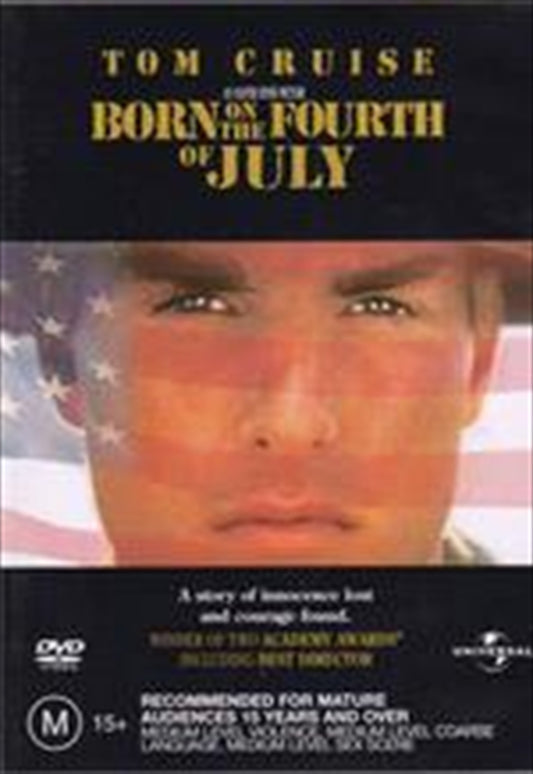 Born On The Fourth Of July - Special Edition DVD, Tom Cruise, Vietnam War Story