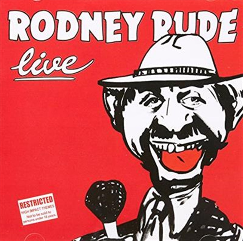 Rodney Rude Live - CD Album by RUDE, RODNEY