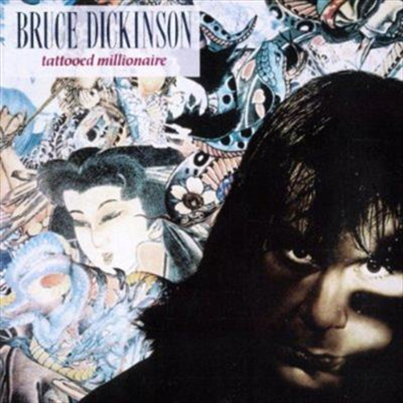 Bruce Dickinson Tattooed Millionaire CD Album - Rock/Pop Music