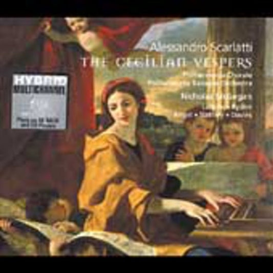 Scarlatti: The Cecilian Vesper CD Album by Mcgegan, Nicholas: Philharmonia Cho