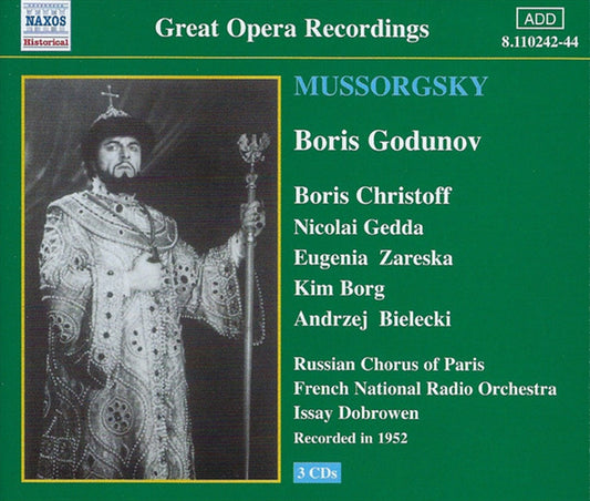 DOBROWEN: Russian Chorus of Mussorgsky's Boris Godunov 3CD Album