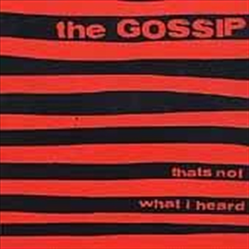Gossip - That's Not What I Heard Cd Album