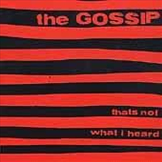 Gossip - That's Not What I Heard Cd Album