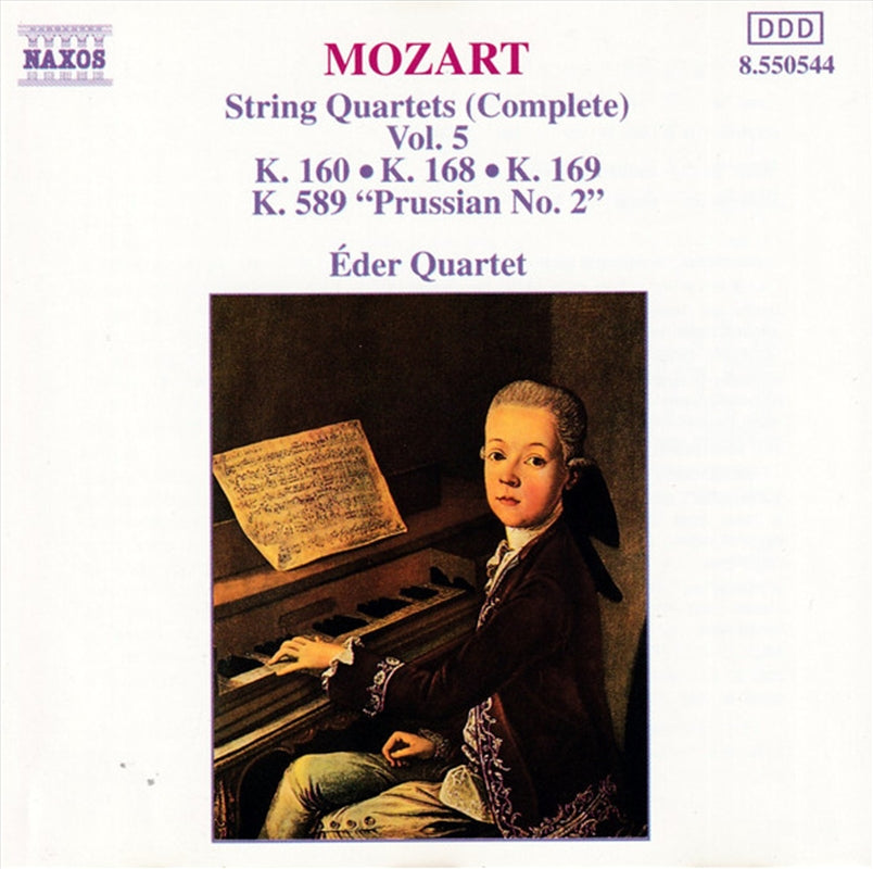 Eder Qrt - Mozart: Stg Qrt Vol5 CD Album