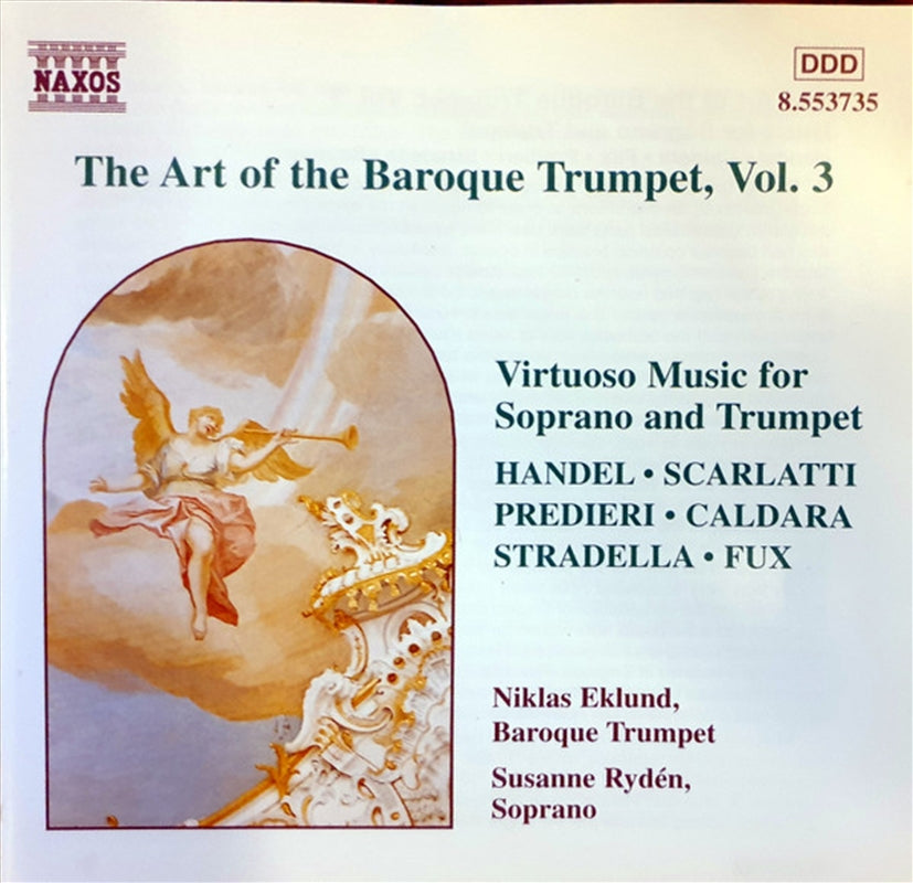 Eklund Trumpet: Art Of Baroque Vol. 3 CD Album