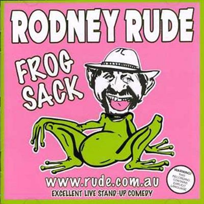 Frogsack Rude Rodney CD Album - Music & Comedy