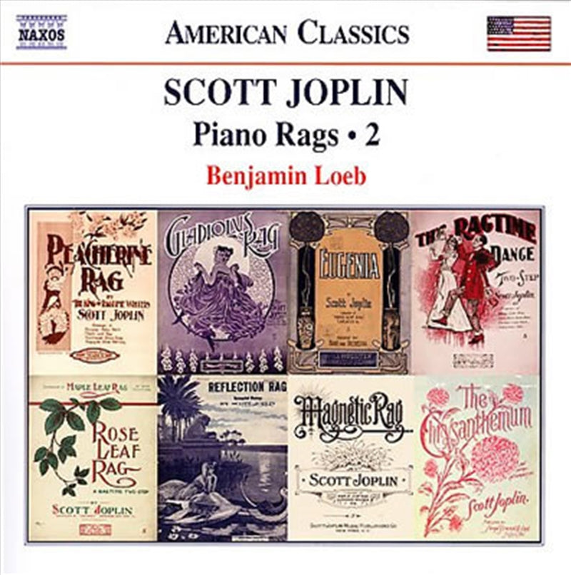 Scott Joplin Pno Rags 2 CD Album - Classical Music Collection
