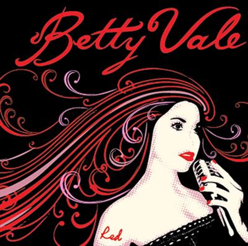 Betty Vale Red CD Album - Rock/Pop Music