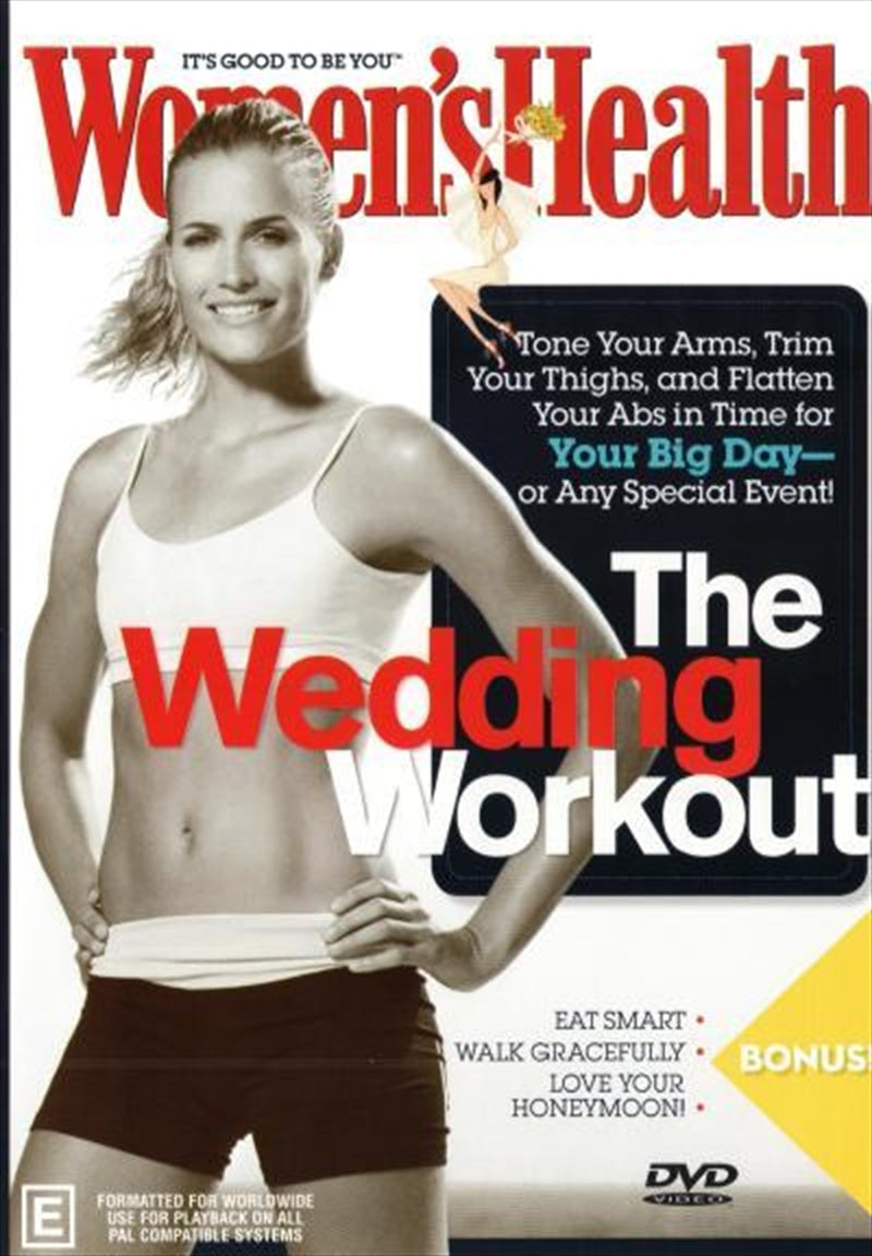 Women's Health Wedding Workout DVD - 2-5lbs Weights, Tone Muscle & Burn Fat