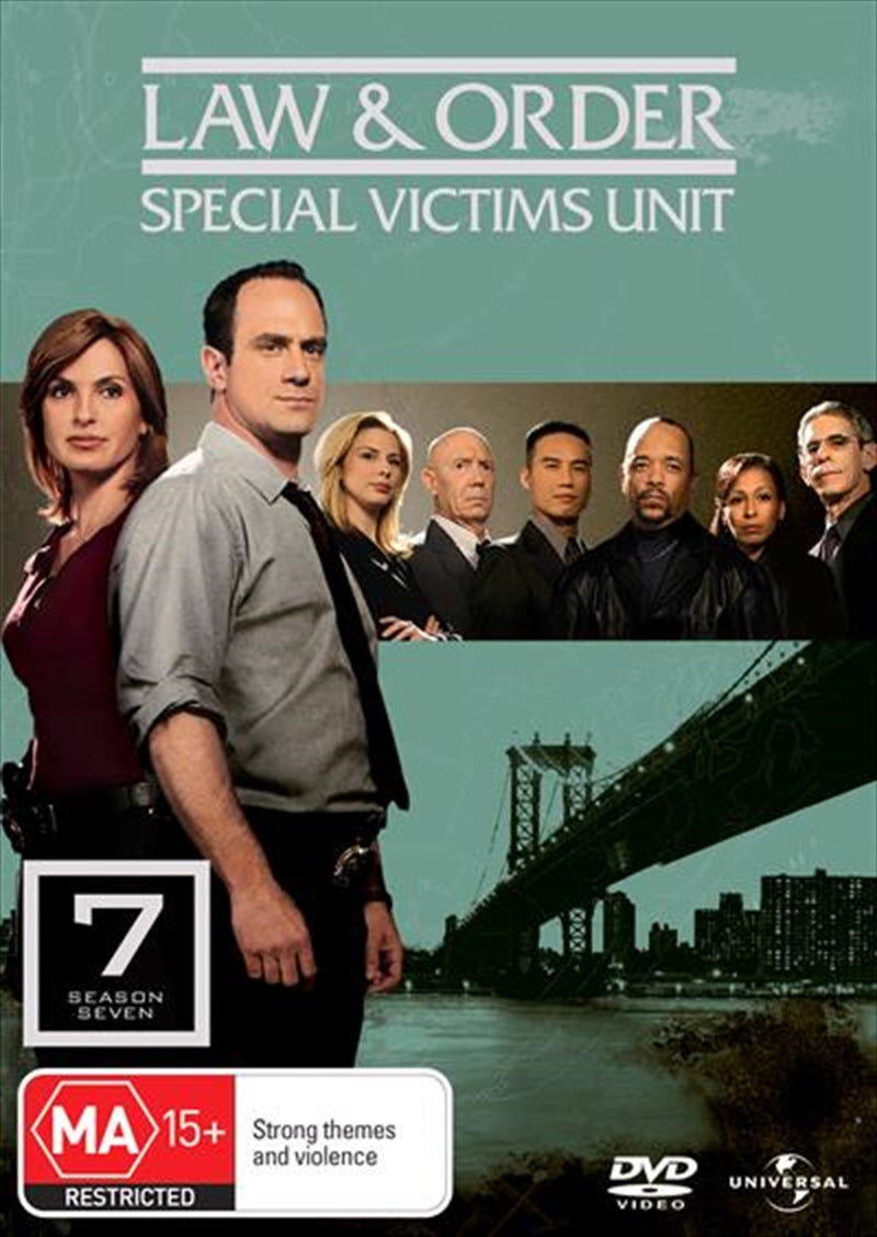 Law And Order: Special Victims Unit - Season 07 DVD, Emmy Award Winner, 5 Discs
