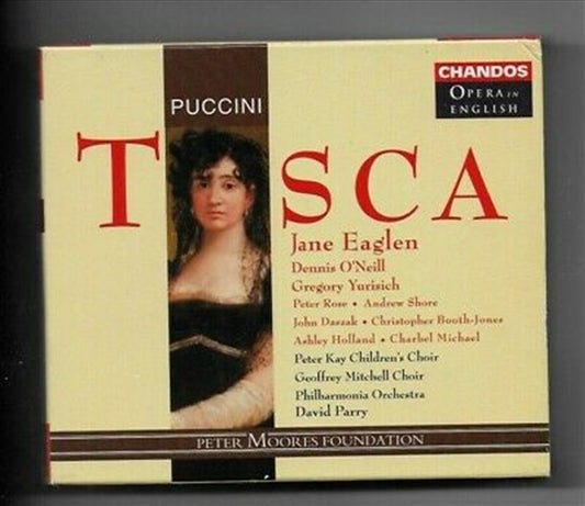 Puccini: Tosca CD Album - English Version with Parry, Eaglen, Oneill, Yurisch