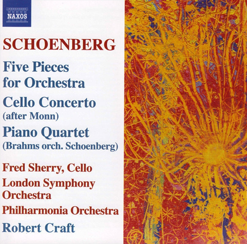 Schoenberg: 5 Pieces For Orchestra - London Symphony Orchestra CD Album